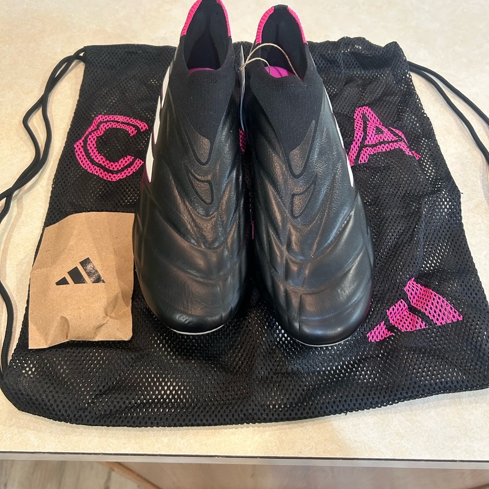 Adidas Copa Pure SG Black with Pink Accents